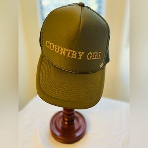 Mother Tucker & Co. Green Cowgirl vibes Cap